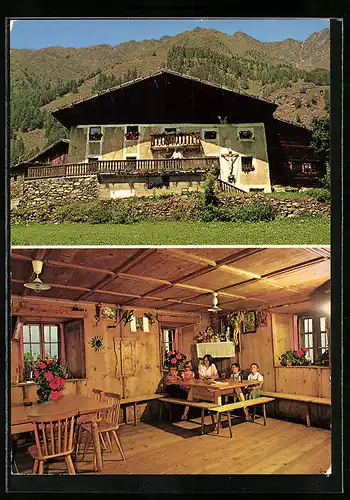 AK Naturns, Pension Schnatzhof, Sonnenberg 78, Innenansicht