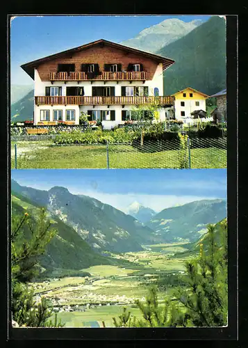 AK Gais b. Bruneck, Pension Innerhofer, Teilansicht