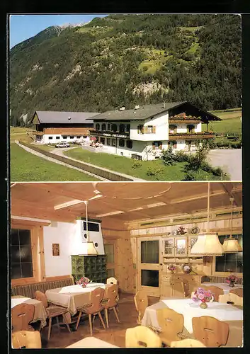 AK Uttenheim, Pension Föstlerhof, Klapferweg 3, Innenansicht