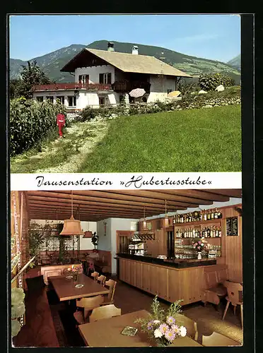 AK Raas, Pension-Bar-Restaurant Hubertusstube, Innenansicht