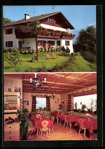 AK Marling bei Meran, Pension Göbeserhof, Mitterterzerstrasse 16, Innenansicht