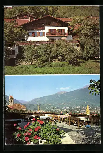 AK Marling, Pension Popphof, Terrasse