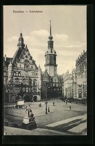 AK Dresden, Schlossplatz