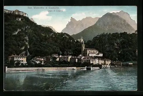 AK San Mamette, Lago di Lugano - Castello