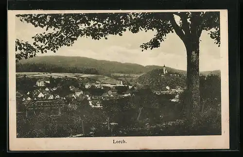 AK Lorch, Gesamtansicht mit Kloster