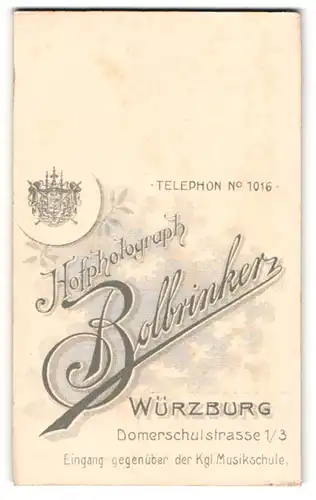 Fotografie Bolbrinker, Würzburg, Domerschulstrasse 1 /3, Wappen mit Löwen