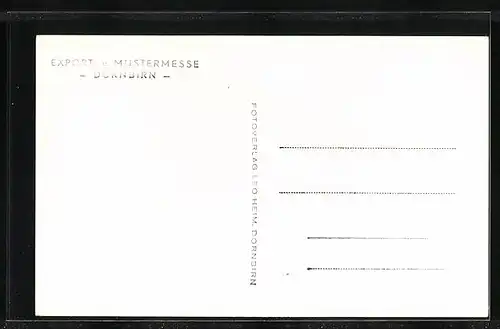 AK Dornbirn, Export- und Mustermesse, Ausstellungsgelände