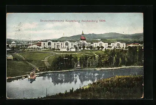 AK Reichenberg, Deutschböhmische Ausstellung 1906