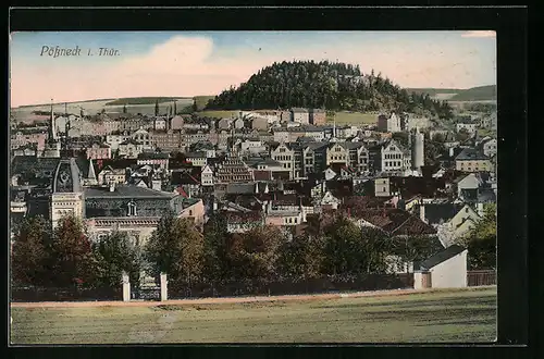 AK Pössneck i. Thür., Panorama