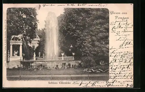AK Potsdam, Schloss Glienicke