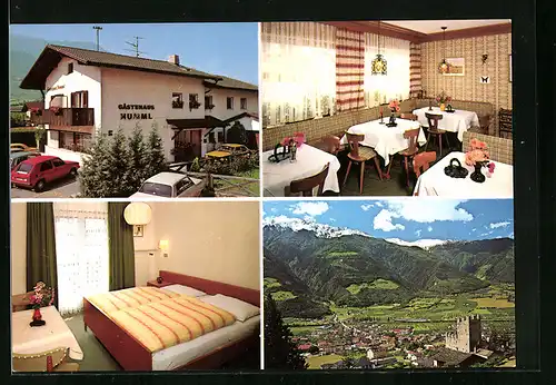 AK Naturns, Gästehaus Humml in der Bahnhofstrasse