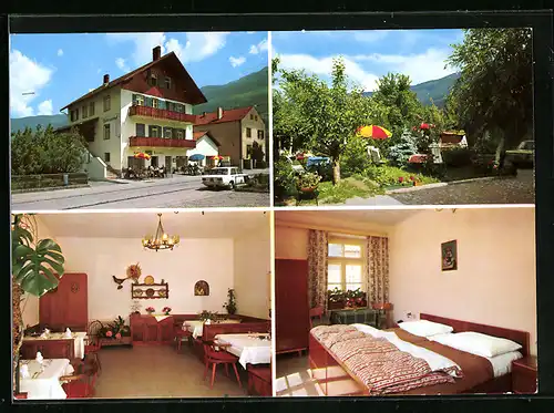 AK Naturns, Pension-Restaurant Naturnserhof in der Bahnhofstrasse 13