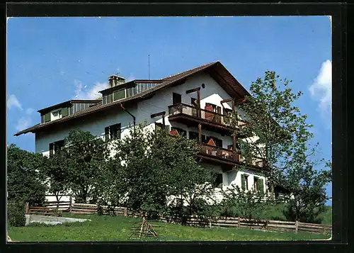 AK Villnöss, Villa Dr. Psaier mit Garten