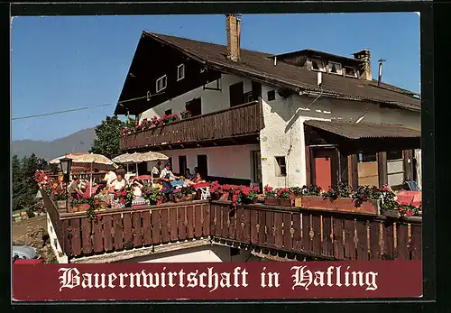 AK Hafling, Bauernwirtschaft Moar am Bichlhof