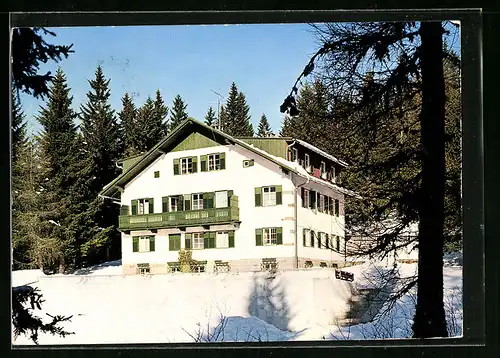 AK Hafling, Pension Villa Schäfer im Schnee