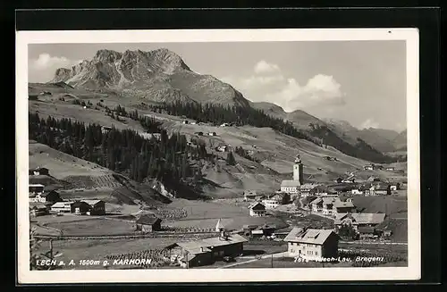 AK Lech a. A., Ortsansicht gegen Karhorn