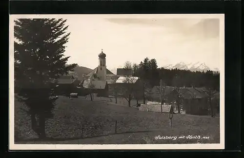 AK Sulzberg, Ortsansicht mit Säntis