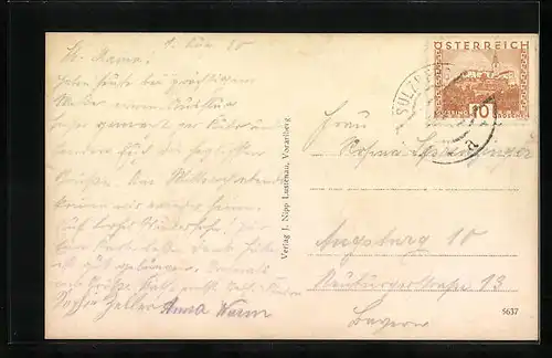 AK Sulzberg, Ortsansicht mit Säntis