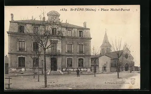 AK St-Fons, Place Michel-Perret