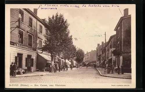 AK Saint-Fons, Rue Carnot, vers Vénissieux