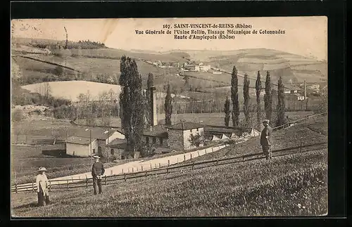 AK St-Vincent-de-Reins, Vue Generale de l`Usine Rollin