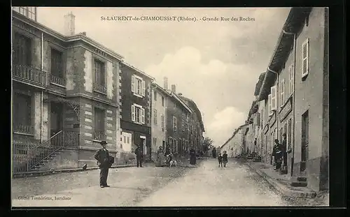 AK Saint-Laurent-de-Chamousset, Grande-Rue des Roches
