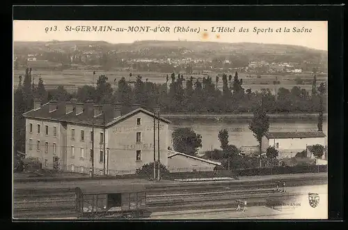 AK St-Germain-au-Mont-d`Or, L`Hotel des Sports et la Saone