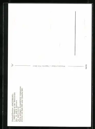 AK Eppan an der Weinstrasse, Gasthof-Pension Angerburg mit Speisesaal