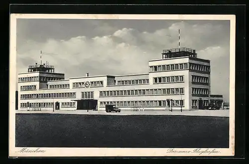 AK München, Ansicht des neuen Flughafens