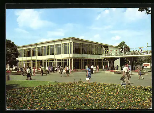 AK Erfurt, iga Erfurt - Partie vor der Zentralgaststätte