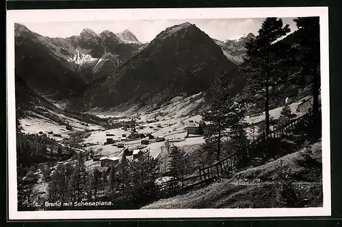 AK Brand, Teilansicht mit Schesaplana