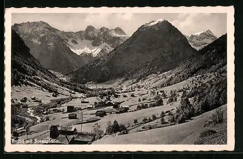 AK Brand, Teilansicht mit Scesaplana