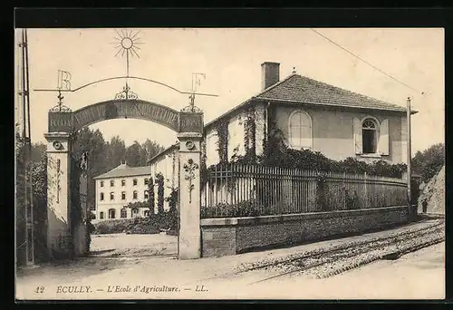 AK Écully, L`Ecole d`Agriculture