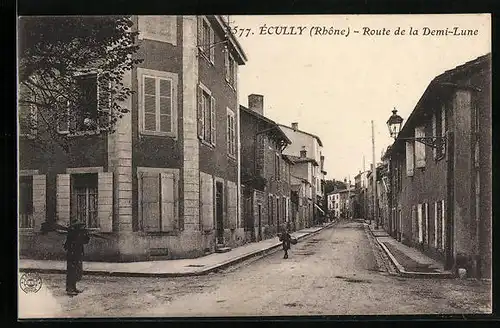 AK Écully, Route de la Demi-Lune