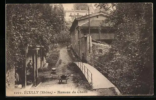 AK Écully, Hameau du Chalin