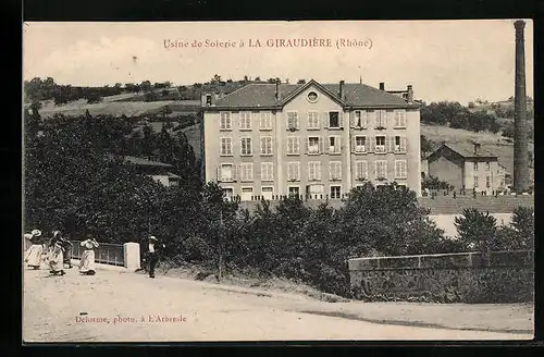 AK La Giraudière, Usine de Soierie