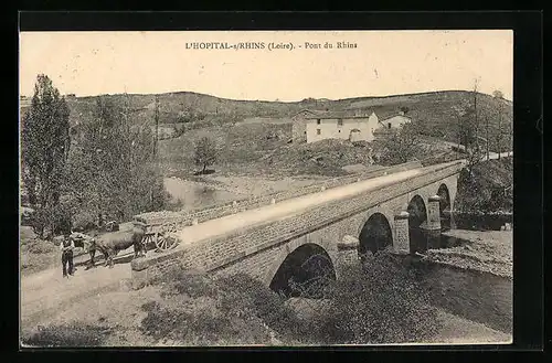 AK L`Hopital-sur-Rhins, Pont du Rhins