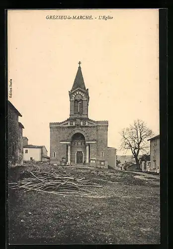 AK Grézieu-la-Varenne, L`Église