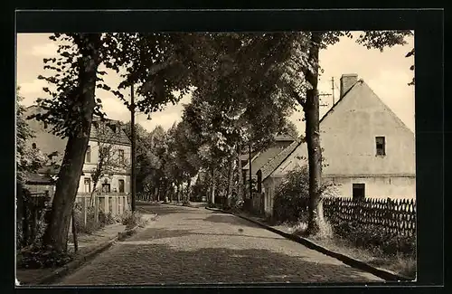 AK Gross-Köris, Partie in der Dorfstrasse