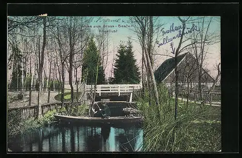 AK Gross-Besten, Angler im Boot