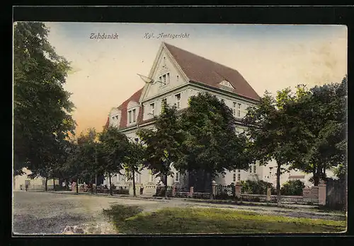 AK Zehdenick, Blick zum Kgl. Amtsgericht