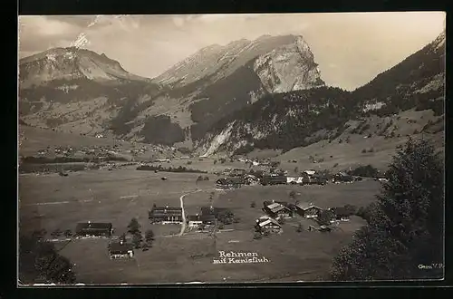 AK Rehmen, Teilansicht mit Kanisfluh