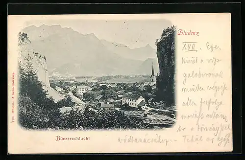 AK Bludenz, Bürserschlucht