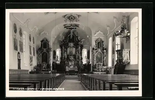 AK Schwarzenberg, Kirchen-Inneres
