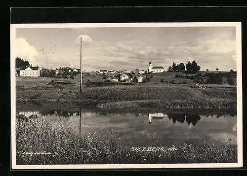 AK Sulzberg, Teilansicht mit Kirche