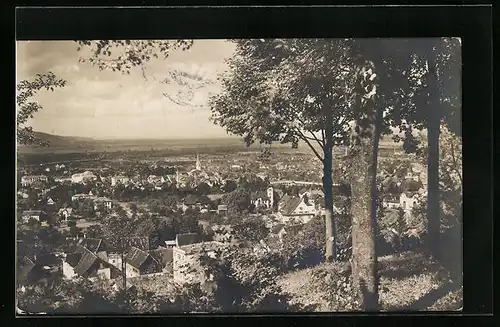 AK Dornbirn, Teilansicht vom Zanzenberg