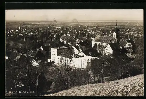 AK Dornbirn, Teilansicht mit Kirche