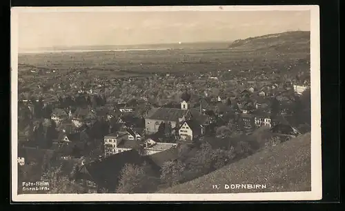 AK Dornbirn, Teilansicht mit Kirche