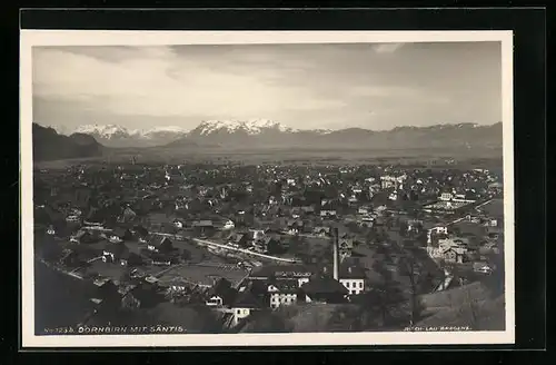 AK Dornbirn, Teilansicht mit Säntis
