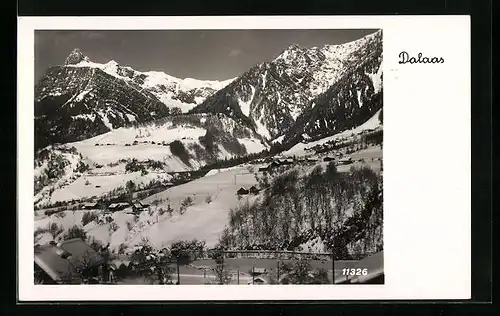 AK Dalaas, Panorama im Winter